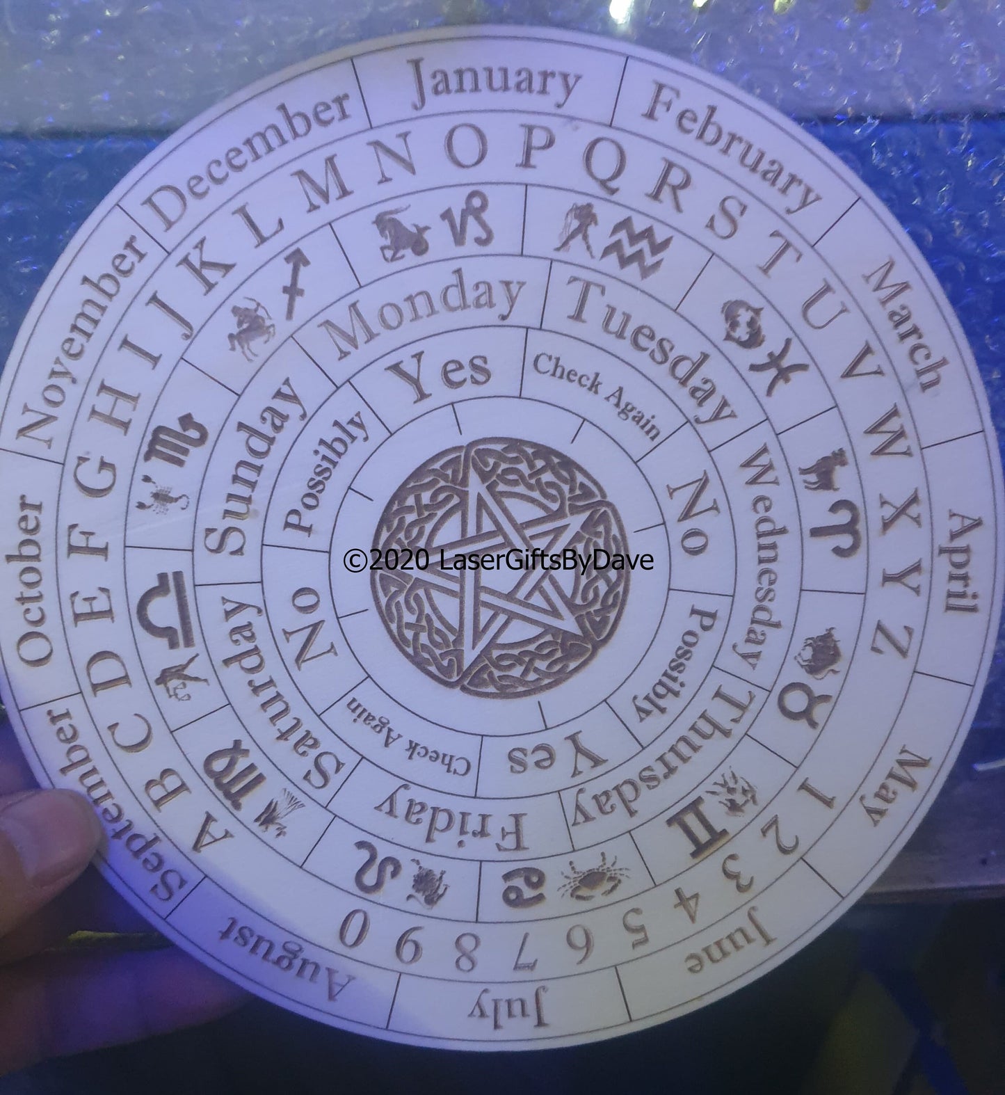 Pentagram alternative to Goddess - more centre images coming soon
