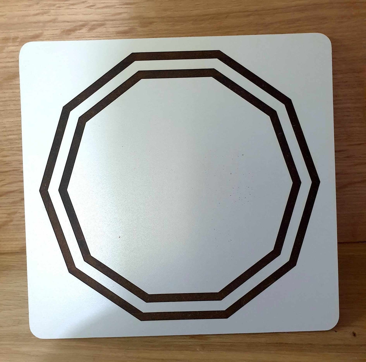 Gráfico Decágono Duplo Board - Radiesthesia and Radionics