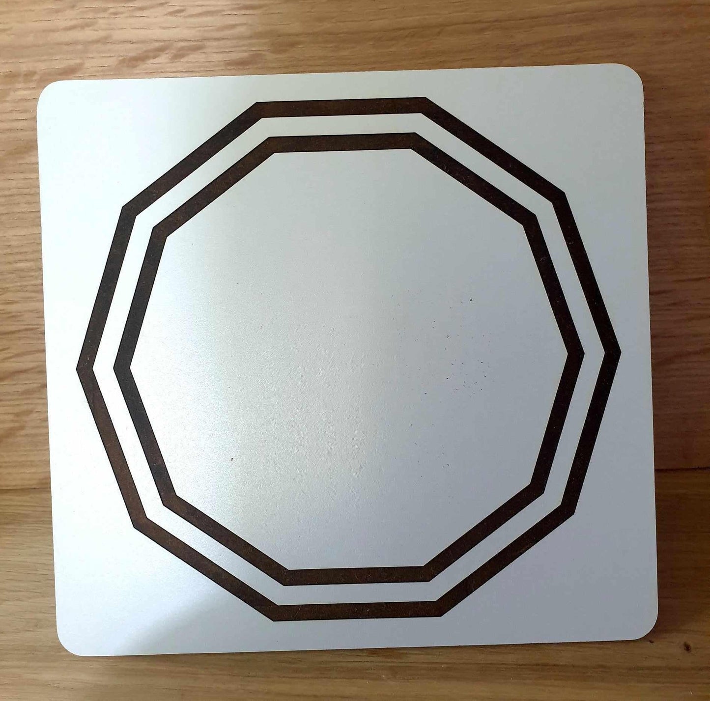 Gráfico Decágono Duplo Board - Radiesthesia and Radionics