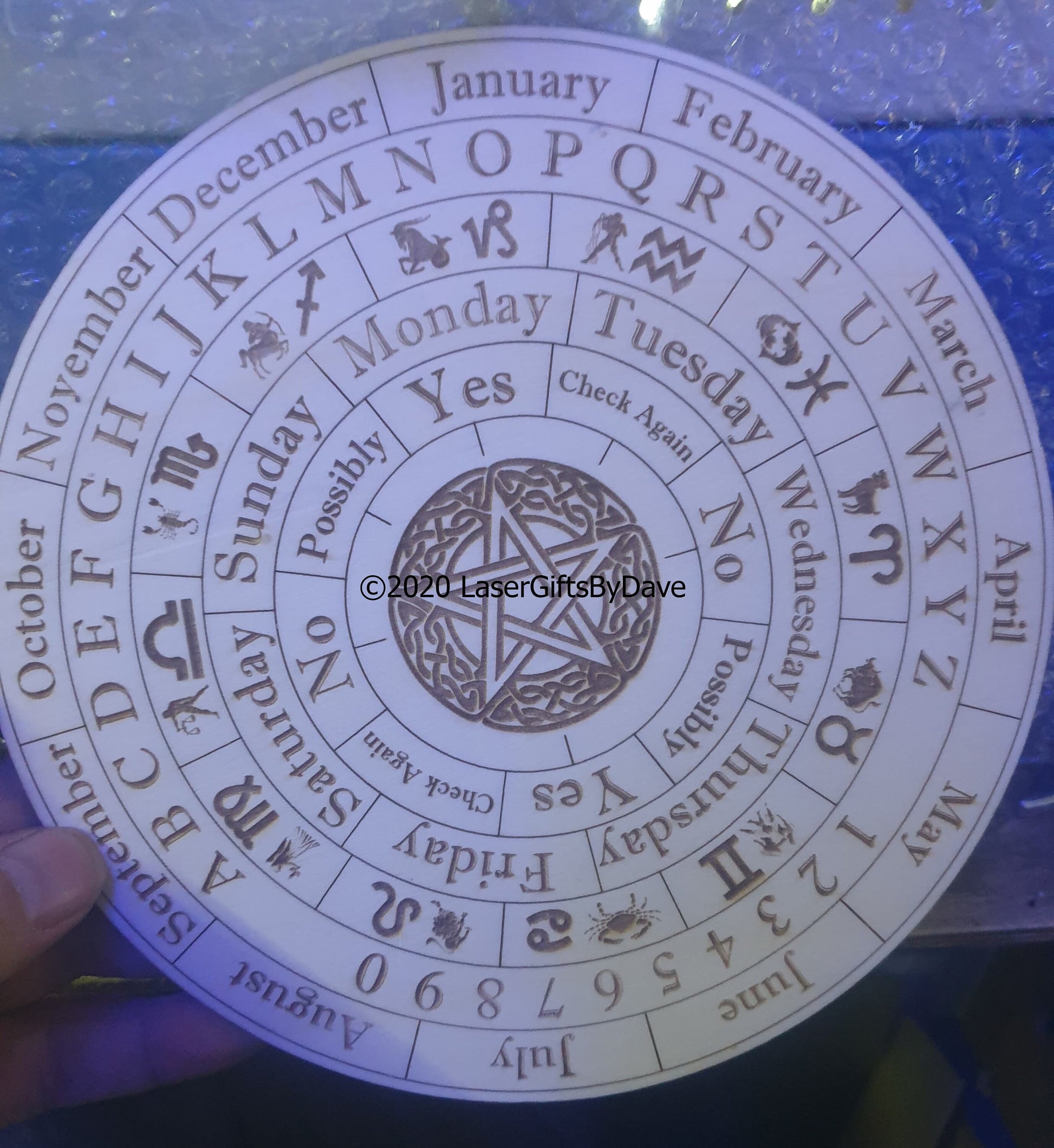 Pentagram alternative to Goddess - more centre images coming soon
