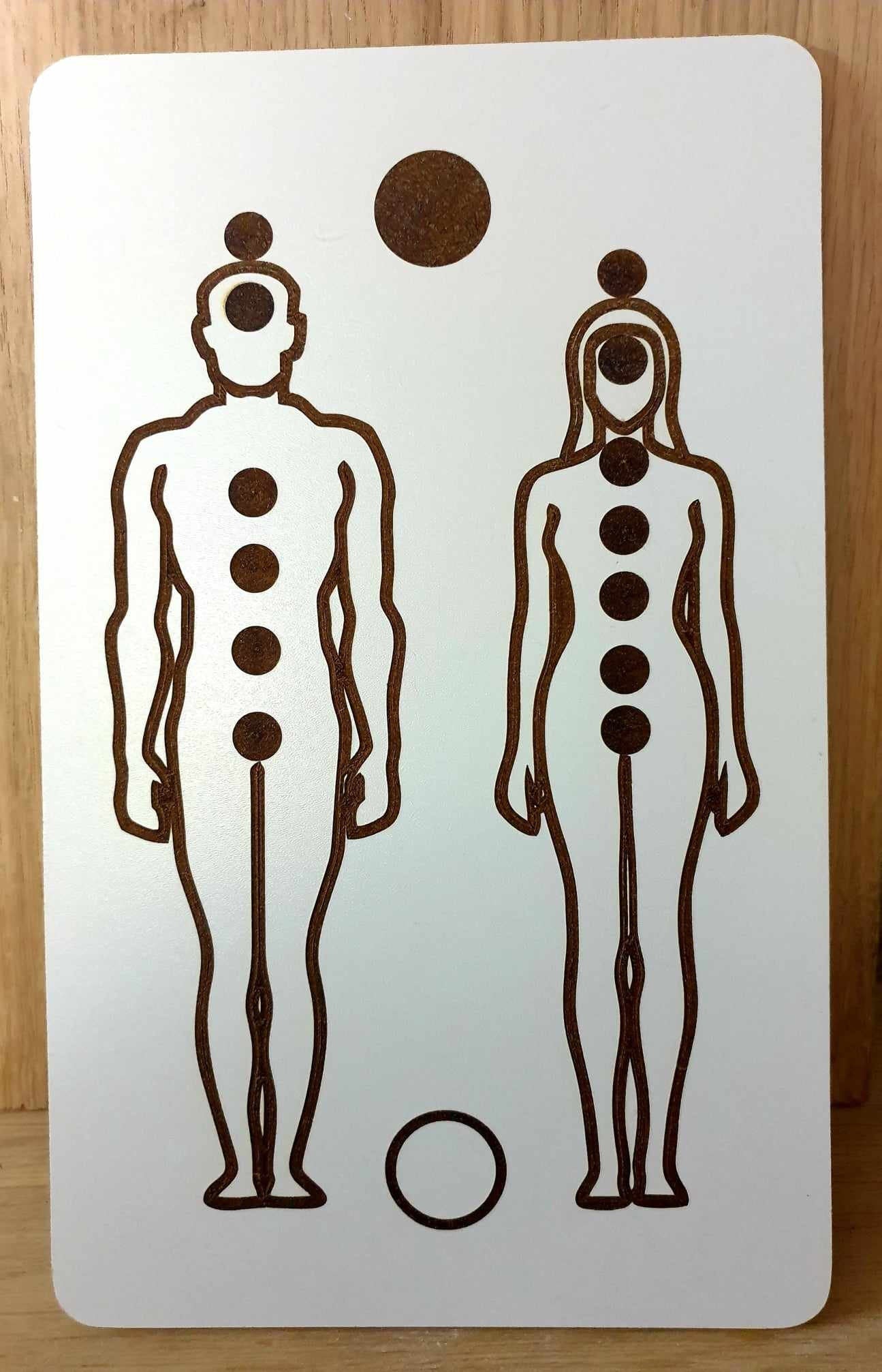 Gráfico do Corpo Humano – (Human Body Graphics) - Radiesthesia and Radionics